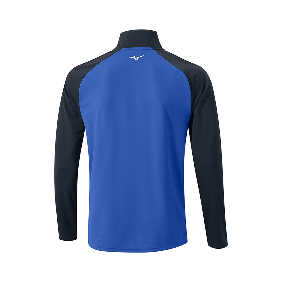 Mizuno Winter Breeze Bloc 1/4 Zip Blue